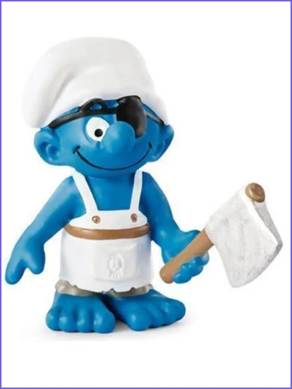 Vintage Authentic Schleich Pirate Smurf Ship's cook (Made in Germany) New w/Tag